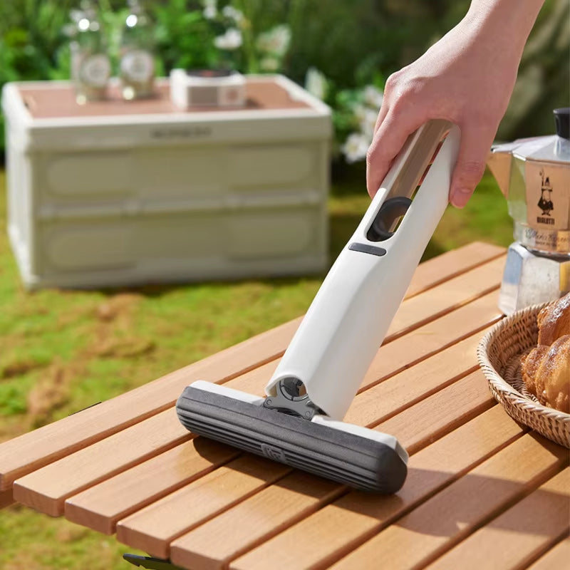 Mini Mop for Tabletop Cleaning, Sponge Wiping, Cotton Wiping, No Hand Washing, Tabletop Mop