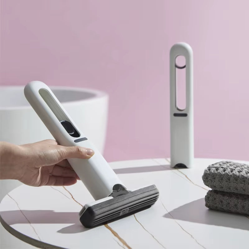 Mini Mop for Tabletop Cleaning, Sponge Wiping, Cotton Wiping, No Hand Washing, Tabletop Mop