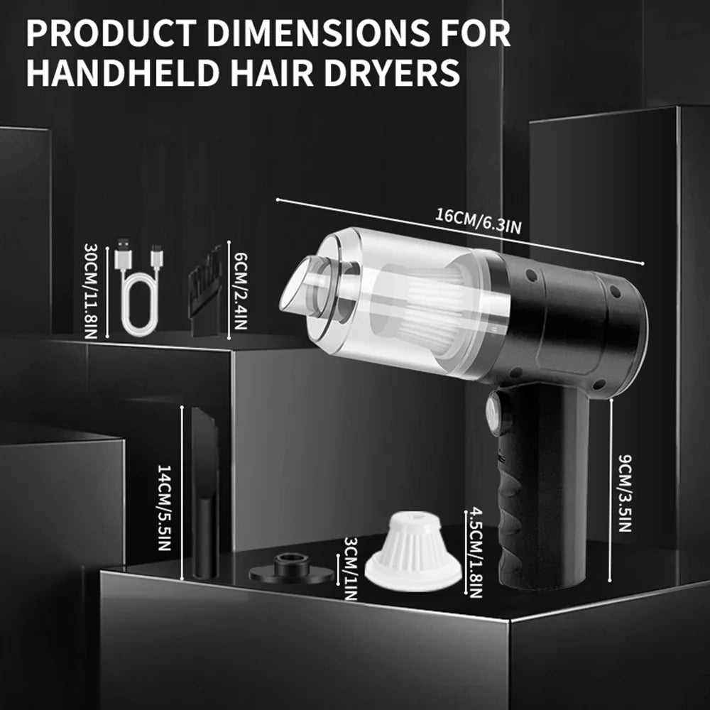 Portable Small Vacuum Cleaner for Multi Purpose Vehicles Small Household Pump Handheld Car Vacuum Cleaner